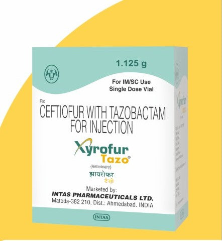 Xyrofur TAZO 1125mg Injection